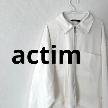 actim 화이트 숏 자켓