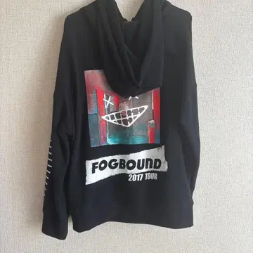 요네즈 켄시 FOGBOUND 2017 TOUR 후드티 M 사이즈