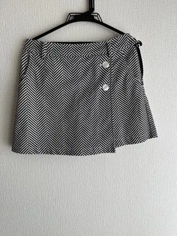 캘러웨이 헤링본 무늬 팬츠 스커트