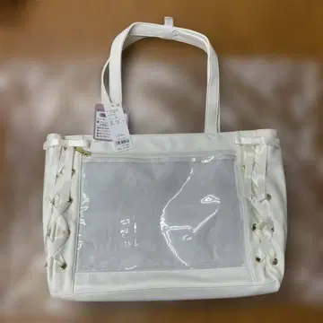 WEGO 레이스업 이타백 위고 다기능 덕질 덕질백 S 사이즈 화이트