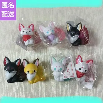 쵸콘과 구미호님 운세 뽑기 포함 피규어