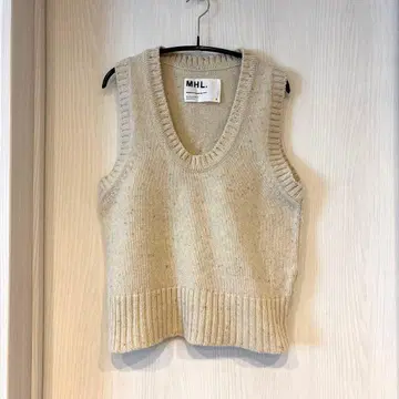 MHL. 울 니트 베스트 마가렛호웰
