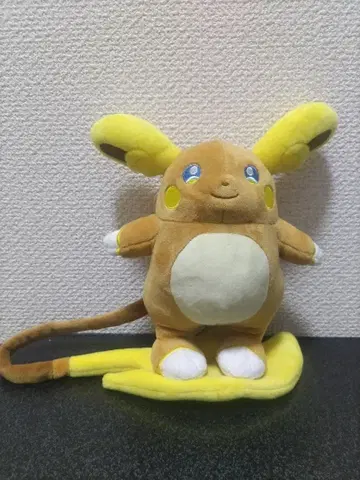 알로라 라이츄 포켓몬 센터 봉제 인형