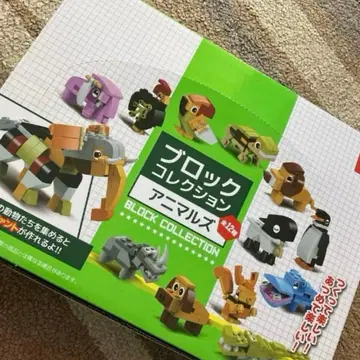새상품 12종 블록 컬렉션 애니멀즈