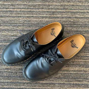 닥터마틴 남성용 블랙 가죽 신발 UK8