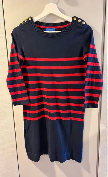 블루 레이블 크레스트브릿지 스트라이프 원피스 38