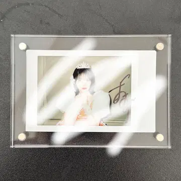 FRUITS ZIPPER 진세이 스즈카 직필 사인 폴라로이드