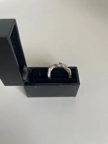 conoa (코노아) 잔물결 손가락 장식 silver 반지 9호