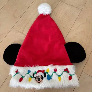 디즈니 리조트 미키마우스 산타 모자