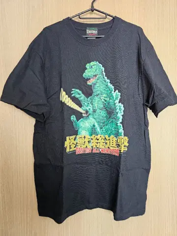Erostika 고질라 T셔츠 블랙 로킹 제리빈