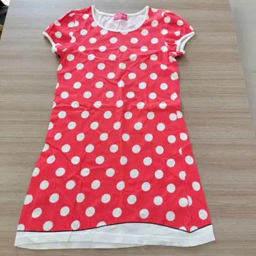 도쿄 디즈니 리조트 미니 마우스 반팔 원피스 M 트렌카 세트