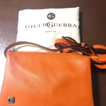 GIULIO GUERRA 오렌지 숄더백