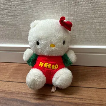 레트로 헬로키티 봉제 인형 일본제