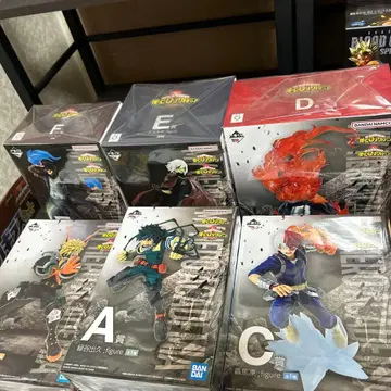 제일복권 나의 히어로 아카데미아 사투 A상~F상 6종 세트 판매