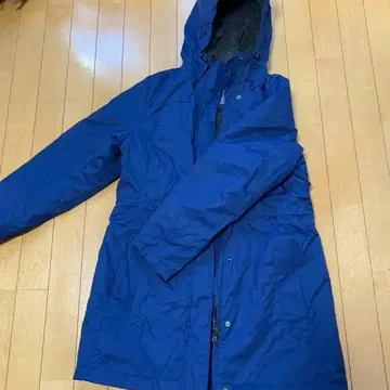 L.L.Bean 후드 부착 네이비 패딩 자켓 M REG