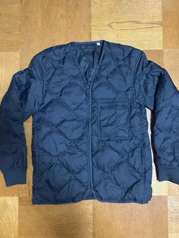 [ 새상품급 ] UNIQLO U 리사이클 다운 자켓 블랙 XS