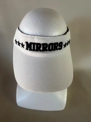 MIRRORS9 화이트 바이저