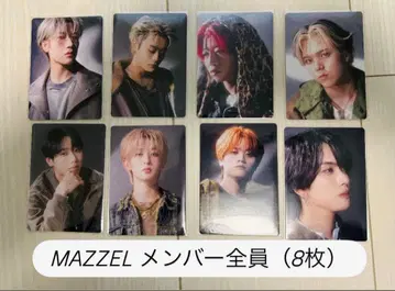 MAZZEL 멤버 전원 카드 세트 (8장) BMSG 페스티벌 2025