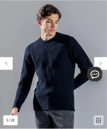 [ 새상품급 ] JOSEPH 네이비 니트 스웨터