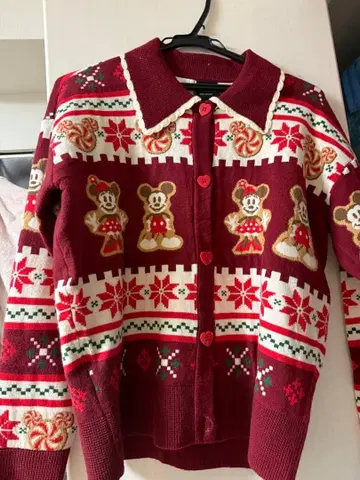 미키 미니 크리스마스 니트 Her Universe 해외 디즈니