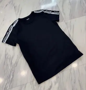 MICHAEL KORS 블랙 반팔 T셔츠