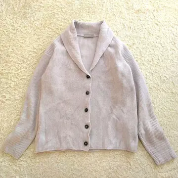 MARGARET HOWELL 숄카라 가디건 캐시미어 혼방 II