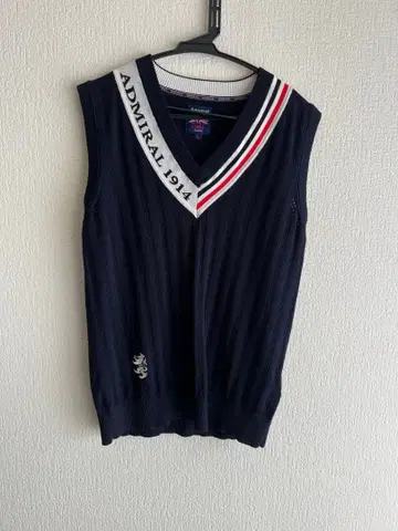 Admiral 네이비 V넥 베스트