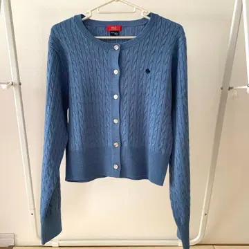 VIS Polo 콜라보 니트 블루