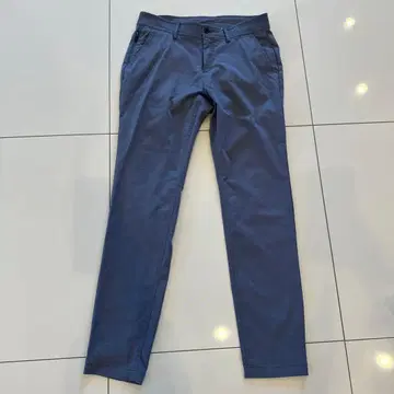 KJUS 츄스 남성용 골프 팬츠 새상품급 블루 그레이 스트레이트 팬츠