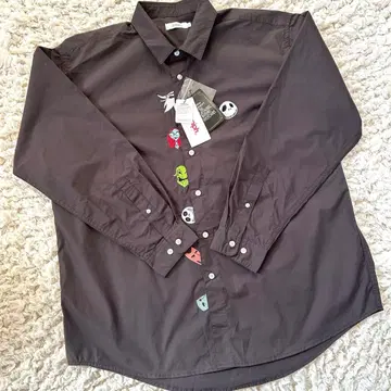 그라니프 graniph 나이트메어 포어 크리스마스 셔츠 L 긴팔 셔츠