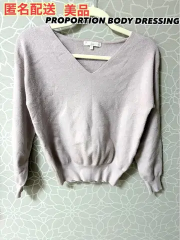 [ 새상품급/PROPORTION BODY DRESSING ] V넥 니트