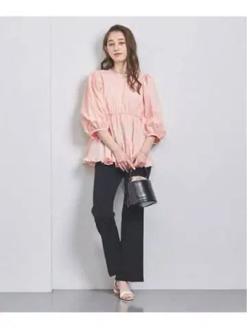 UNITED ARROWS 프릴 블라우스