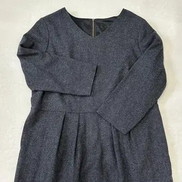 UNTITLED 원피스 다크 그레이 일본제 48 빅 사이즈