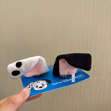 디즈니 101마리 달마시안 헤어핀 패치