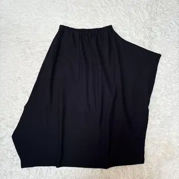 MOYURU 울 변형 스커트 센소유니코 블랙