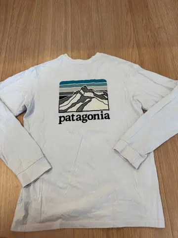patagonia 긴팔 티셔츠 화이트