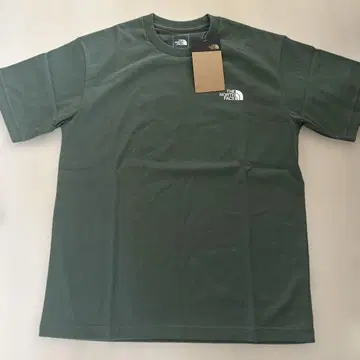 THE NORTH FACE 다크 그린 T셔츠
