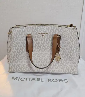 MICHAEL KORS 숄더백 화이트/베이지