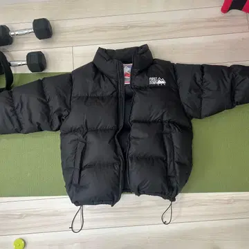 퍼스트 다운 눕시 블랙 다운 자켓 700필