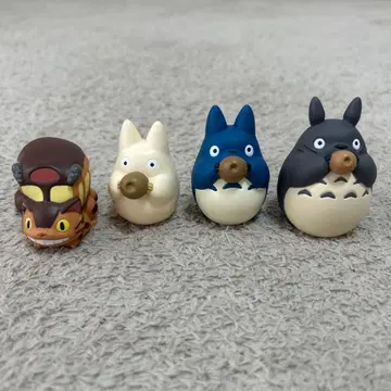 토토로 고양이 버스 피규어 4개 세트