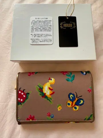 FEILER 하이디 2단 접이식 지갑 거의 미사용품