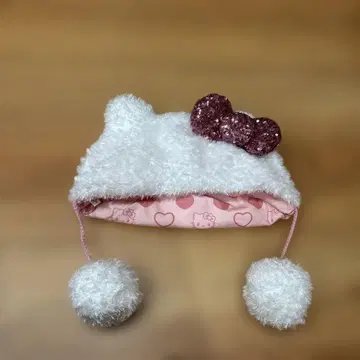 유니버셜 헬로키티 폼폼 포함 햇