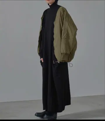 [ by kumika ] HANNE 하이넥 니트 롱 원피스