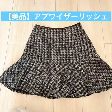 [ 새상품급 ] 아푸와이저 리셰 큐롯 미니 스커트