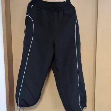 사이드 라인 블랙 팬츠