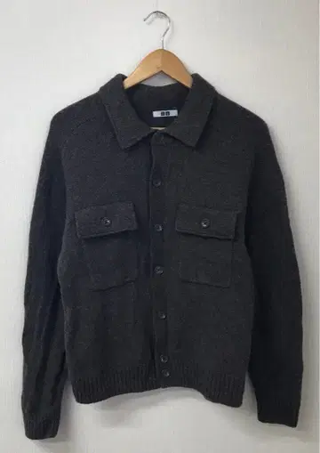 i2 UNIQLO U 여성용 니트 자켓 M 브라운