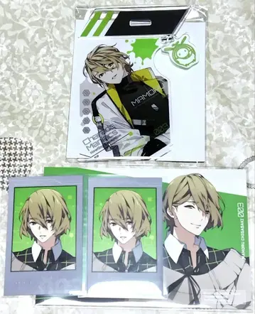 샤레마니 마모루 아크릴 스탠드 포토 카드 메세카 낭독극