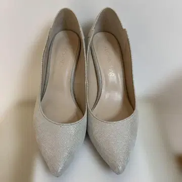 스콧 클럽 실버 글리터 스틸레토 하이힐 24cm