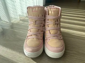 네이티브 슈즈 스노우 부츠 핑크