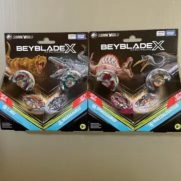 새상품/베이블레이드 X (쥬라기 월드) 2개 세트